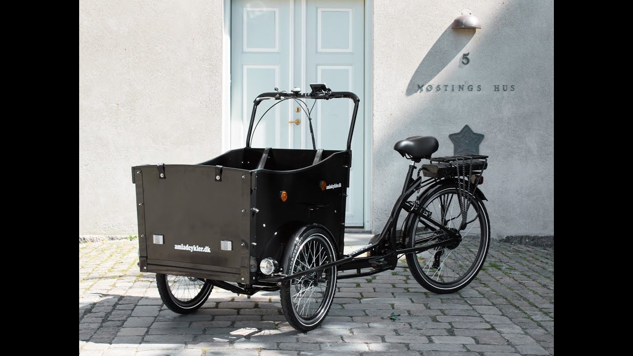 Deluxe el ladcykel. Introduktionsvideo. Amladcykler