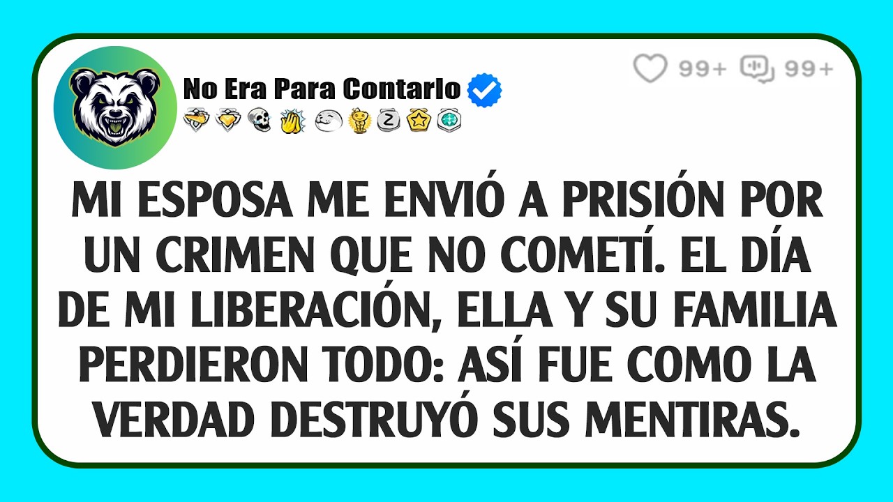 Mi esposa me envió a prisión por un crimen que no cometí. El día de mi liberación, ella y su...
