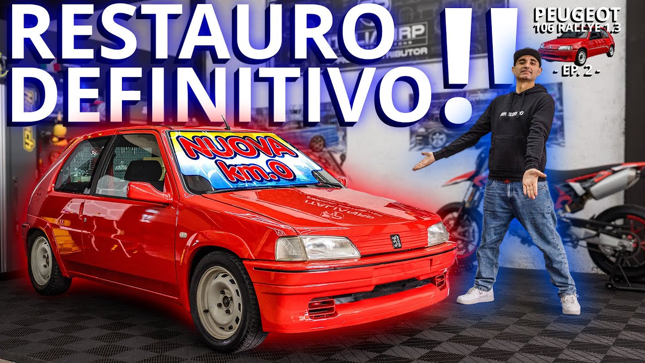 LA 106 RALLY TORNA IN STRADA! RESTAURO DA PANICO!