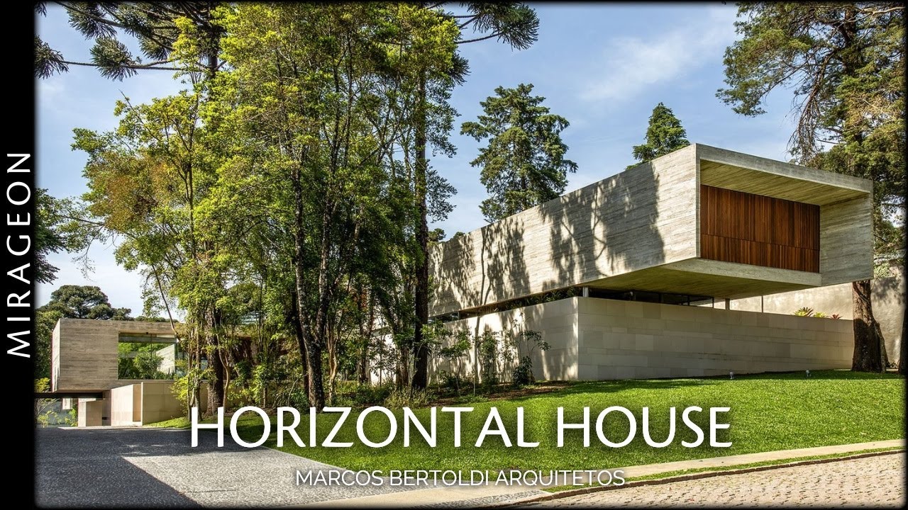 The Concrete That Protects the Forest | Horizontal House