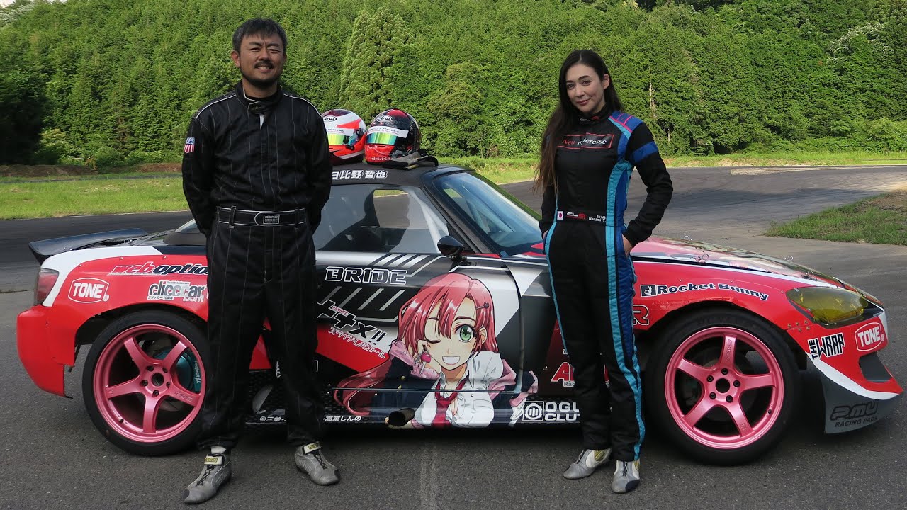 塚本奈々美がD1マシンで走ってみた！②　S２０００編