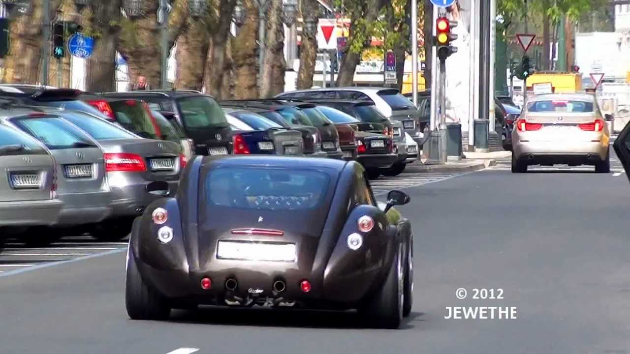 Wiesmann GT MF4 Incredible Acceleration Sounds in Dusseldorf! (1080p Full HD)