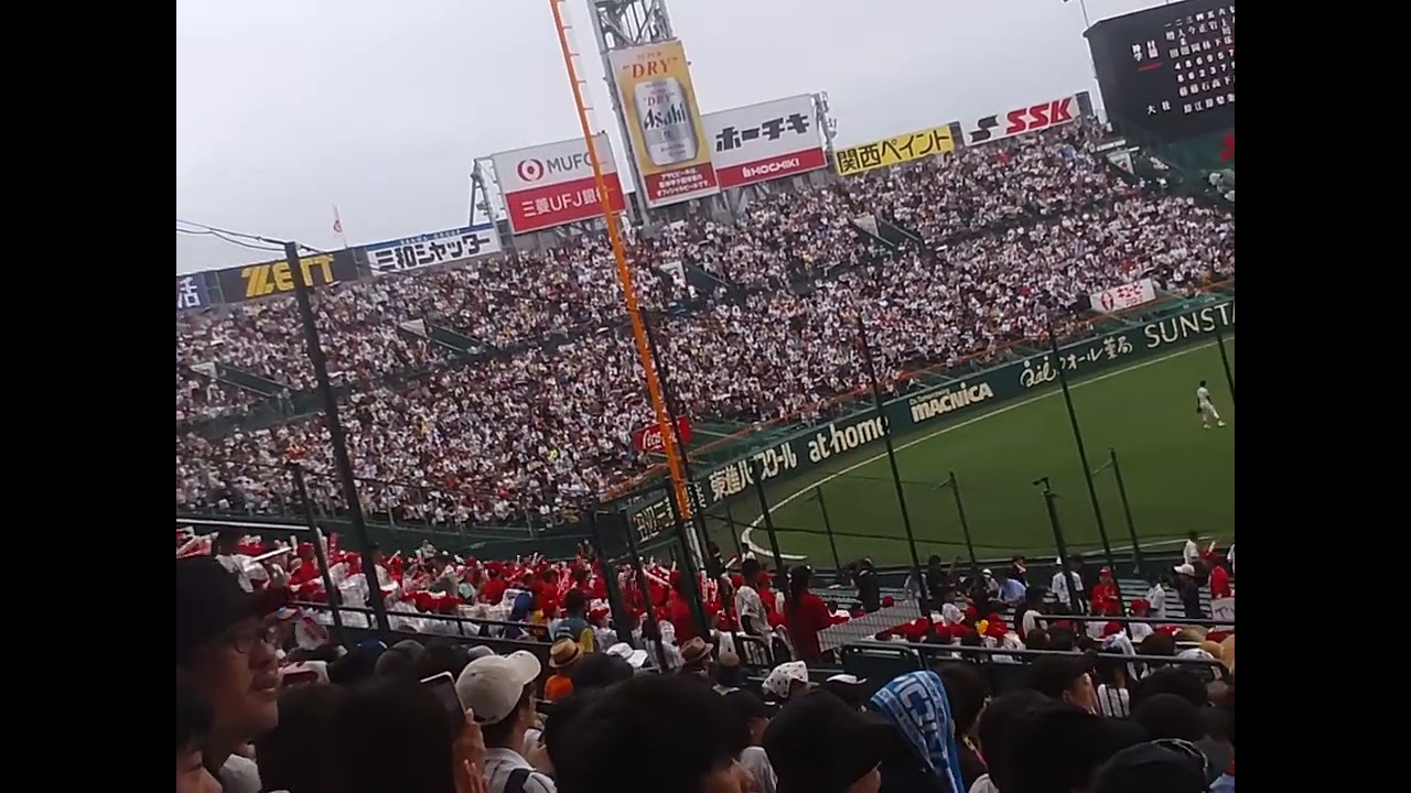 準々決勝 大迫力！！神村学園吹奏楽部！！