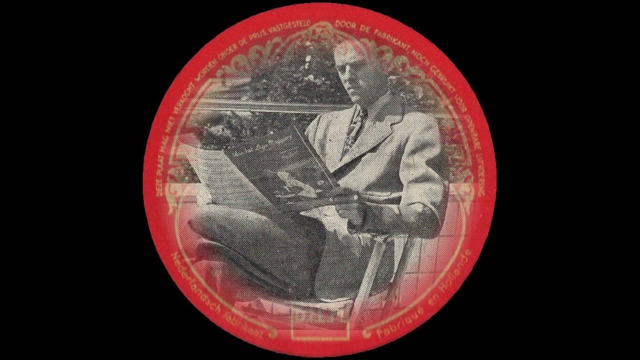 Bloesem van Seringen -- The Skymasters o.l.v. Pi Scheffer (Karel vd Velden, vocal) (1947)