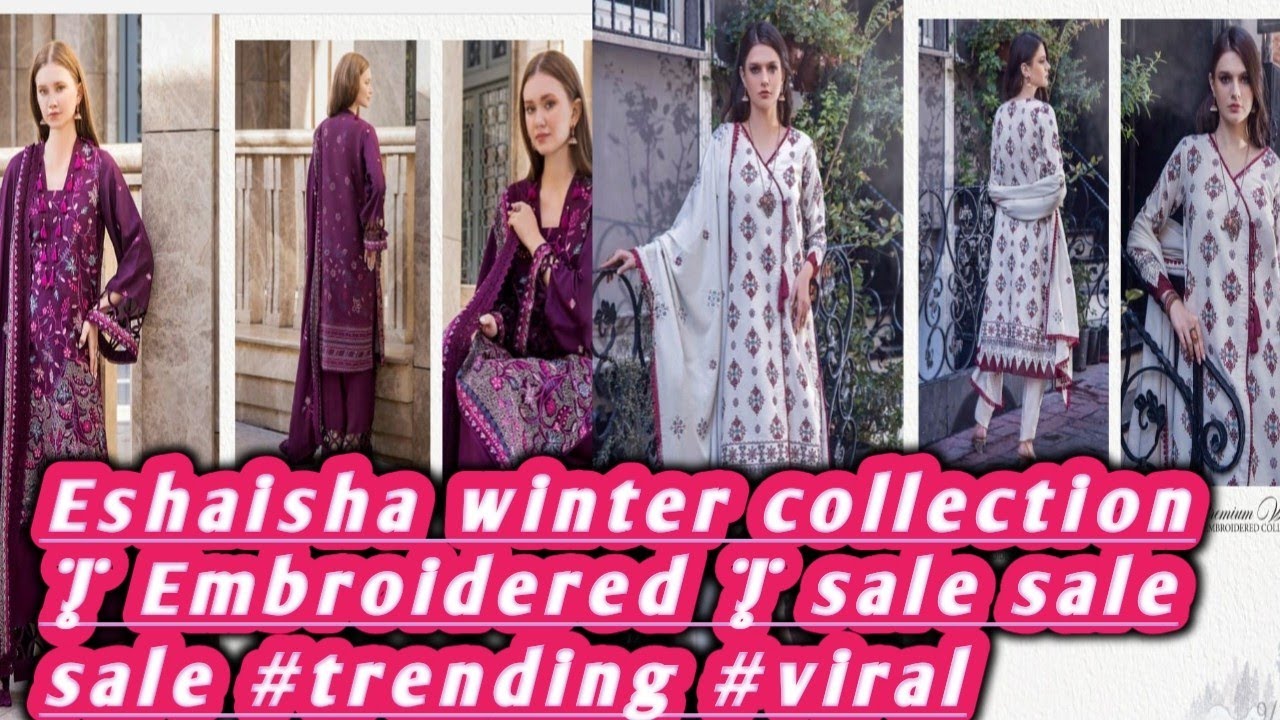 Eshaisha winter collection| Embroidered | sale sale sale #sneha choudary #shorts #yt shorts