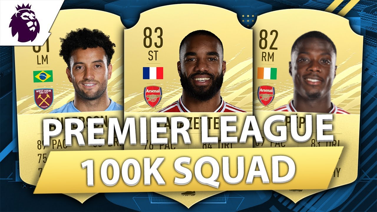OVERPOWERED 100K PREMIER LEAGUE SQUAD BUILDER! FIFA 21