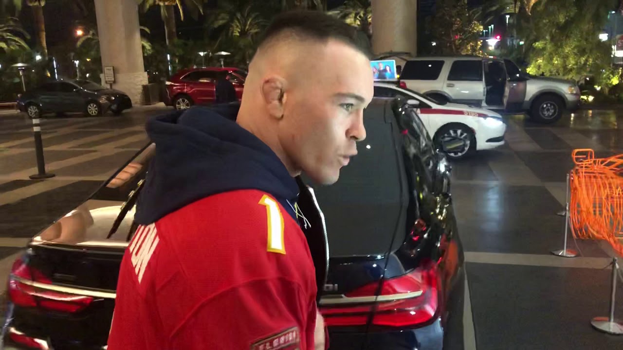 Colby Covington waits at Dana White&rsquo;s M760i at the Palms for days Tyron Woodley is going to wax it