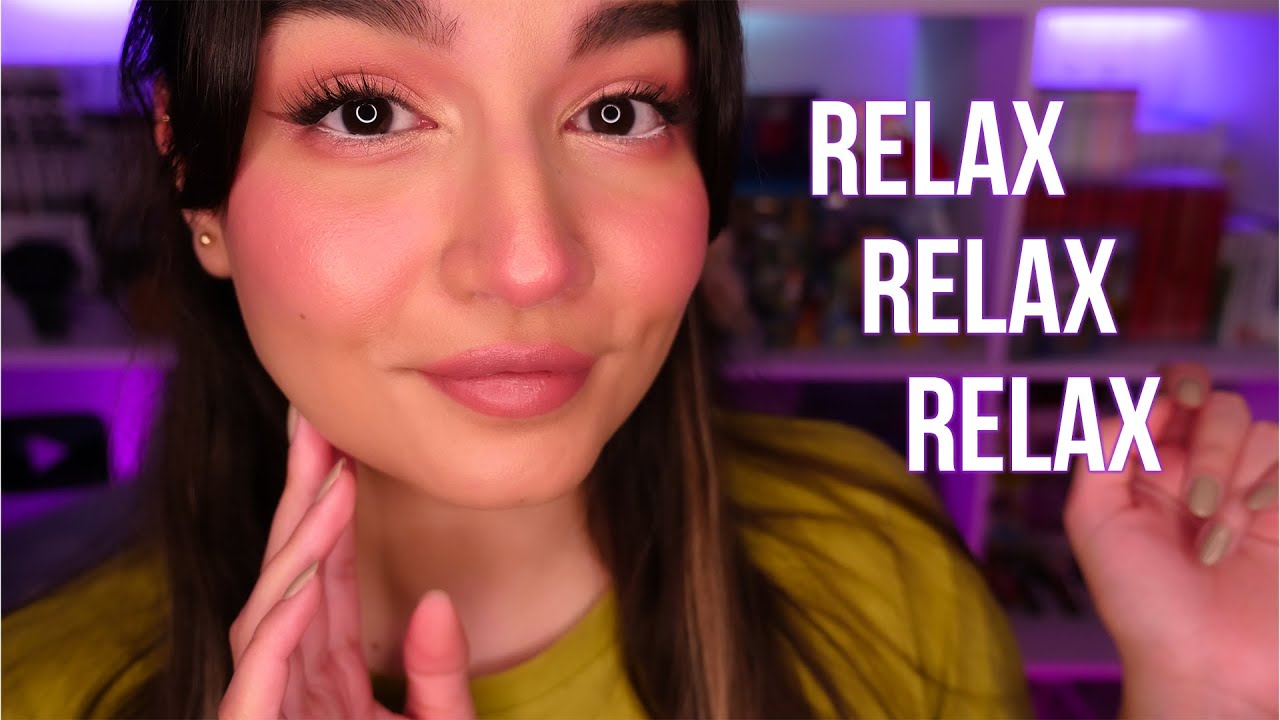 ASMR Repeating 'Relax' For 10 Mins Straight (Comp.)