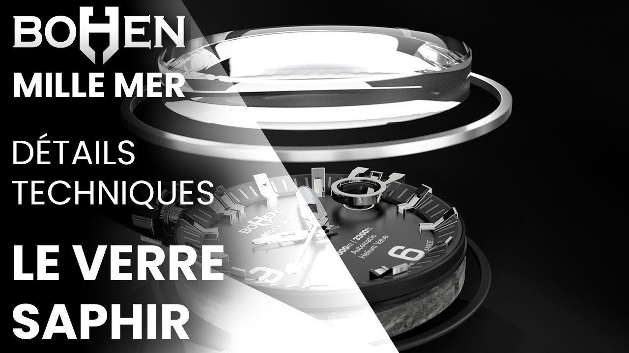 Le Verre Saphir : &Eacute;clat et r&eacute;sistance - Bohen Mille-Mer
