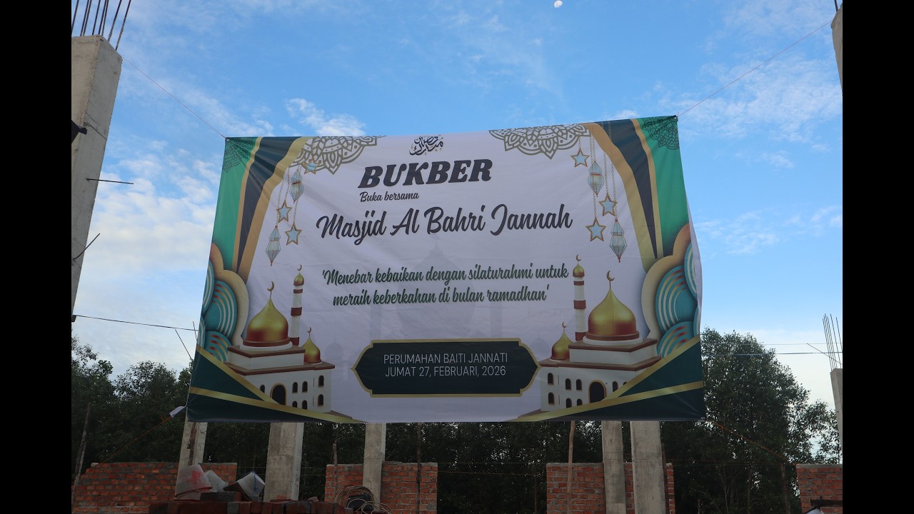 Buka Bersama Warga Masjid Al-Bahri Jannah | 27 Februari 2026 | Perumahan Baiti Jannati 2 Tarakan.