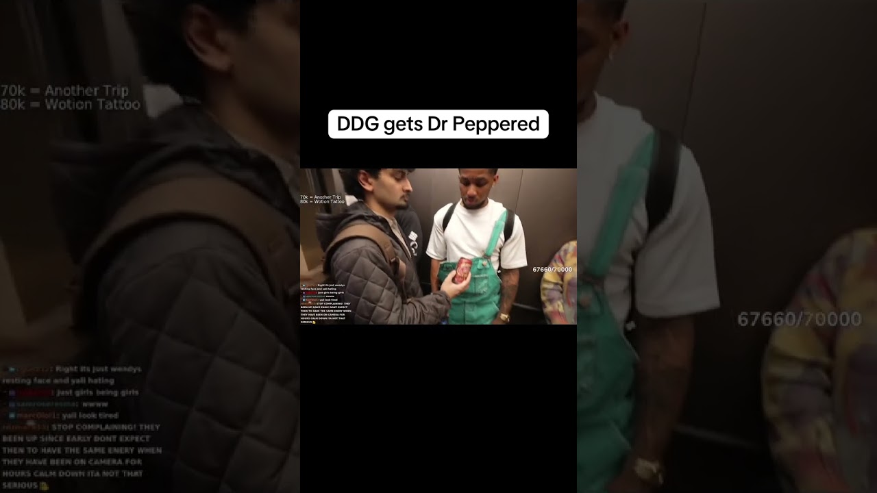 DDG gets ATTACKED by the DR Pepper Man