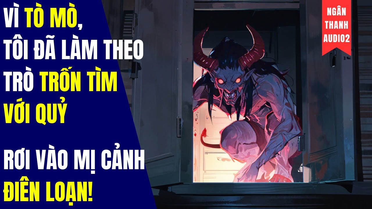 VÌ TÒ MÒ, TÔI ĐÃ LÀM THEO TRÒ TRỐN TÌM VỚI QUỶ, RƠI VÀO MỊ CẢNH ĐIÊN LOẠN|TRUYỆN AUDIO | KINH DỊ