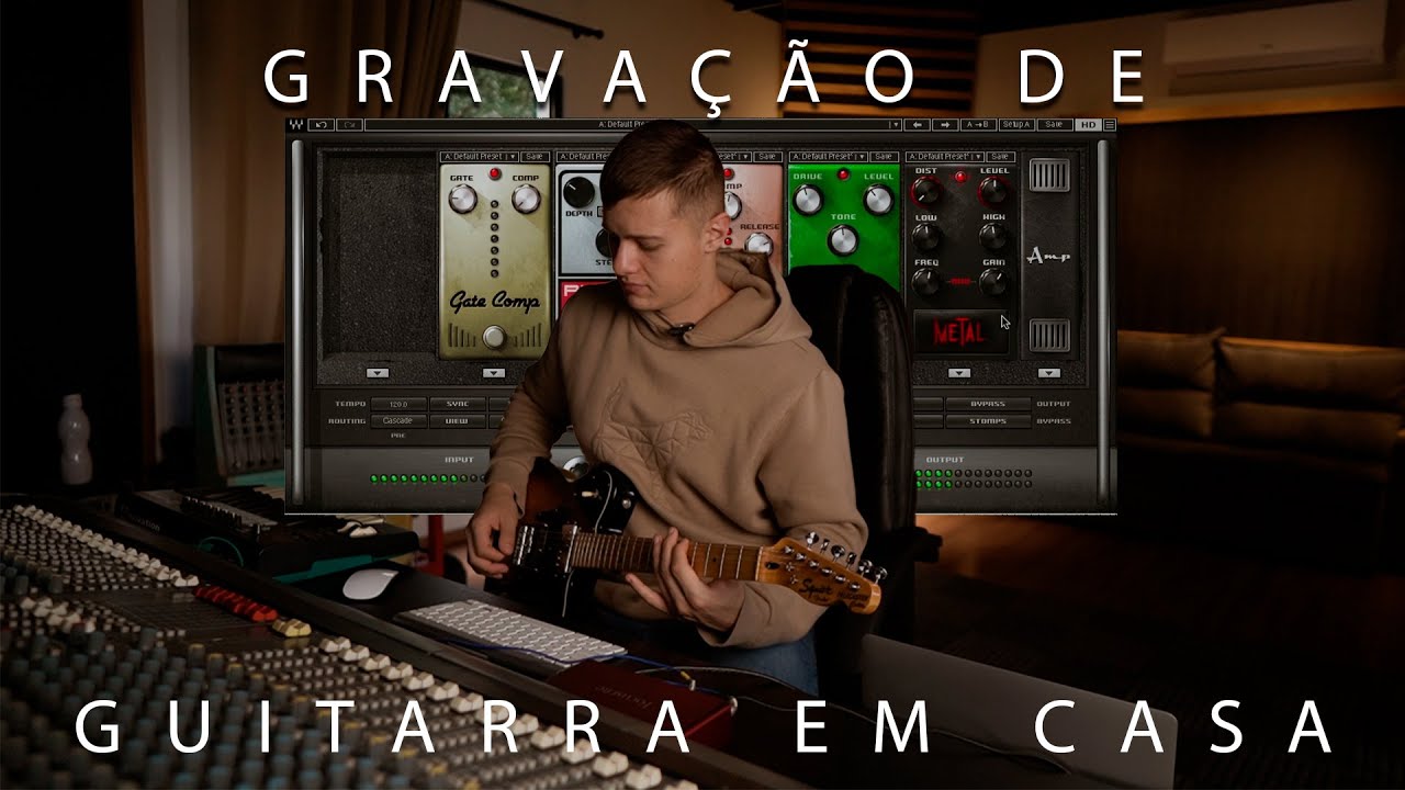 Como gravar guitarra com VST* Dicas para você timbrar seu setup para gravar em casa
