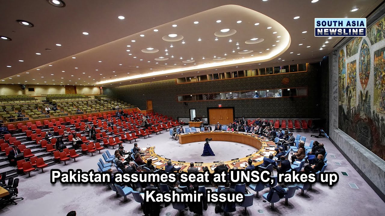 Pakistan assumes seat at UNSC, rakes up Kashmir issue