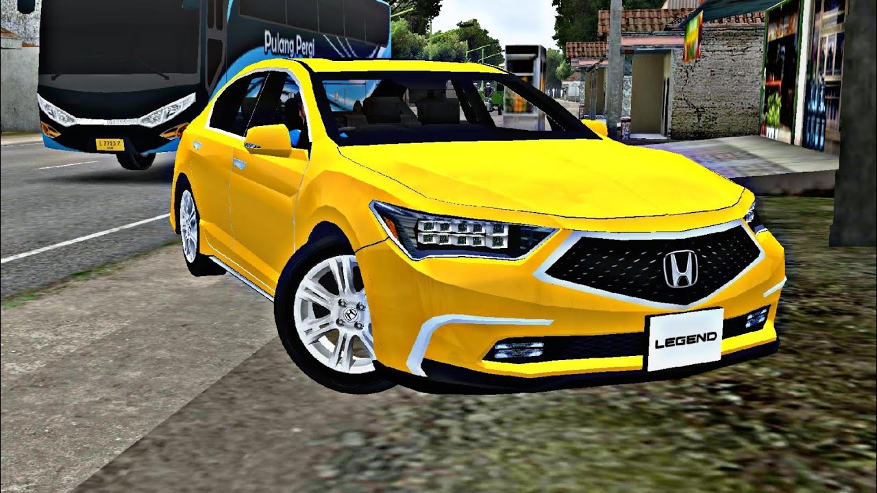 Honda Legend Premium Sedan Bussid Mod - Bus Simulator Indonesia - Android Driving Gameplay 