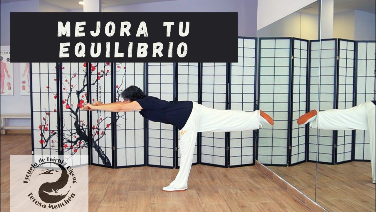 ⬆️Mejora tu EQUILIBRIO 🦯Ejercicios con BASTÓN