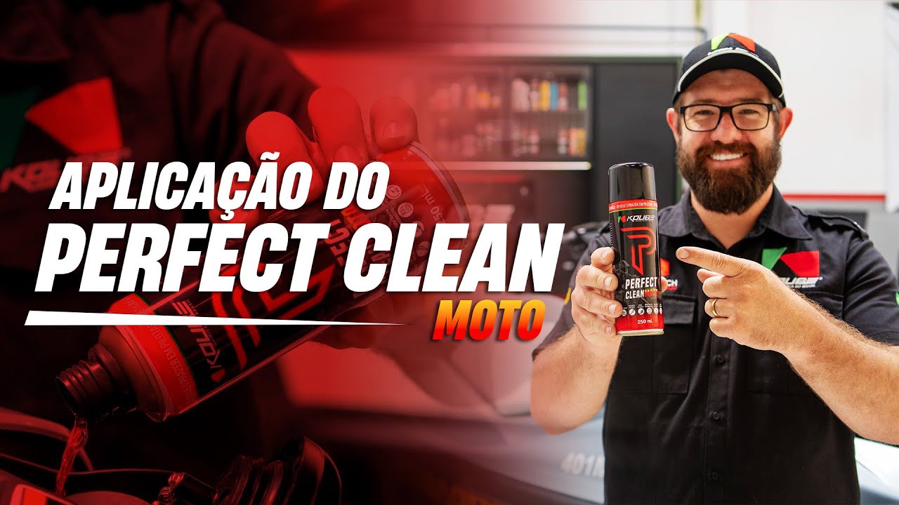 Aplicação do Perfect Clean Moto em linha náutica - KOUBE