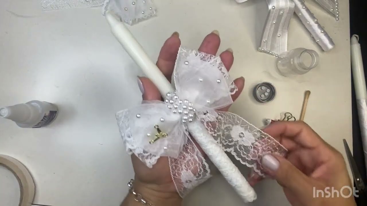 Vela de batizado (feliz ano novo