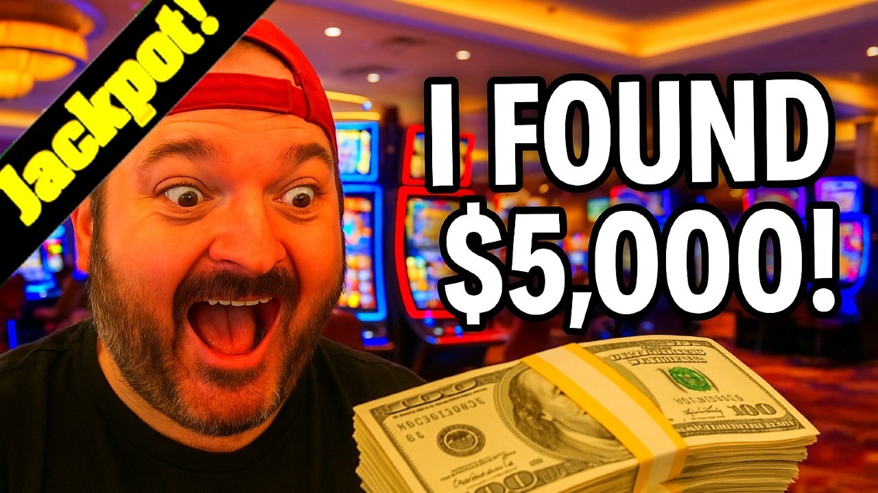 I Found $5,000.00 On The Casino Floor! BACK To BACK JACKPOT HAND PAYS On Bigger Fu Cash Bats!