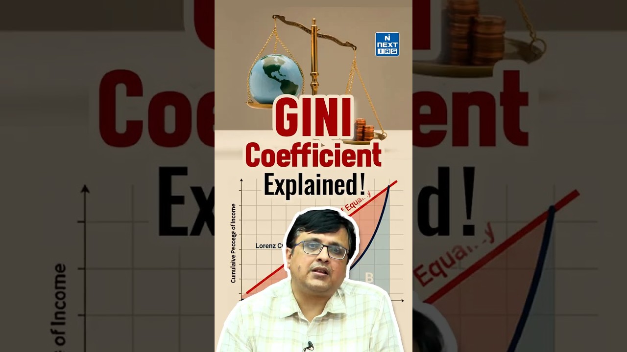 Understanding Gini Coefficient with Vibhas Sir 📊 | NEXT IAS