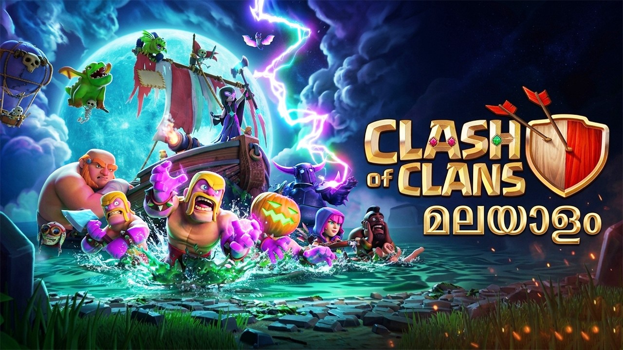 👉 Clash of Clans Malayalam Live 🇮🇳 | Kerala Gaming | Gameverse