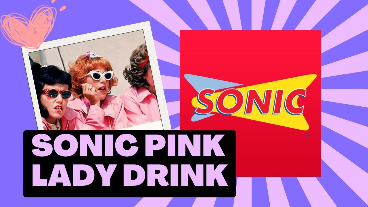 Sonic Pink Lady Drink aka Italian Cream Soda ( Grease Movie ) 🍿