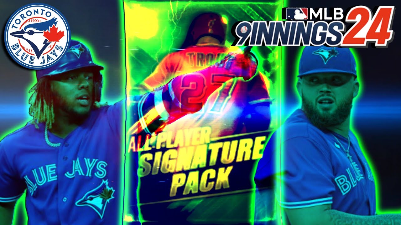 MLB 9 Innings 24 - THE THIRD BLUE JAYS SIGNATURE THIS YEAR!!!
