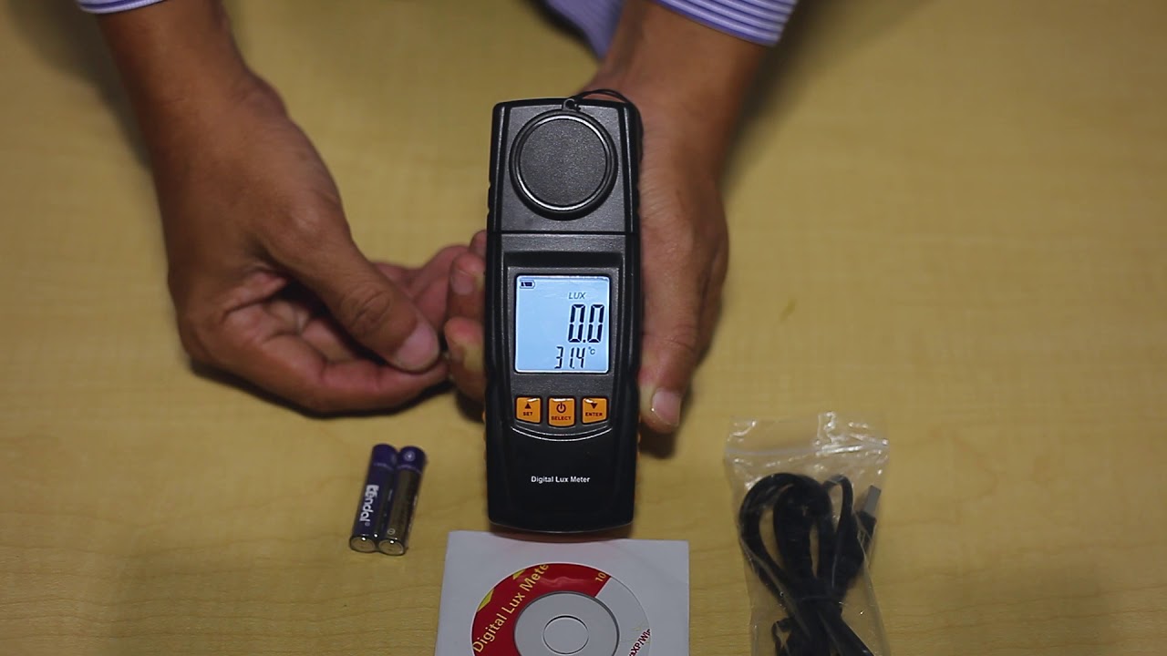 Alat pendeteksi cahaya atau lux meter