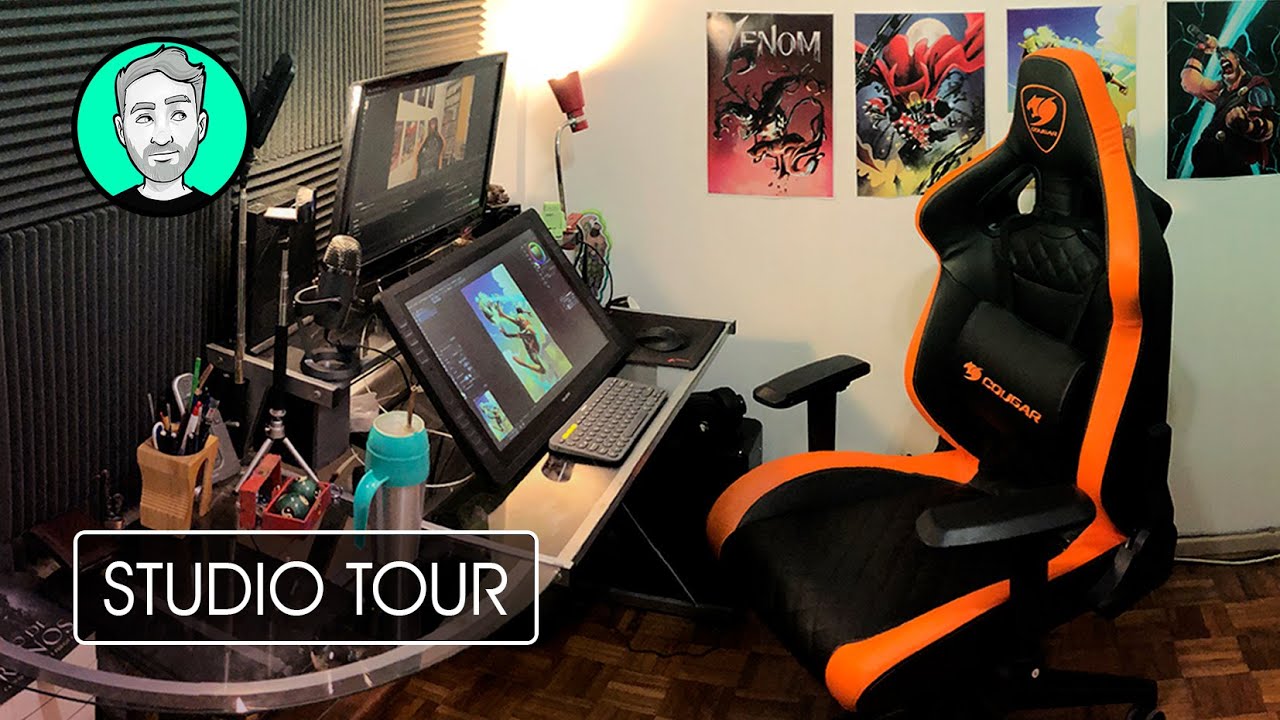 Studio Tour | Seba Dibujando