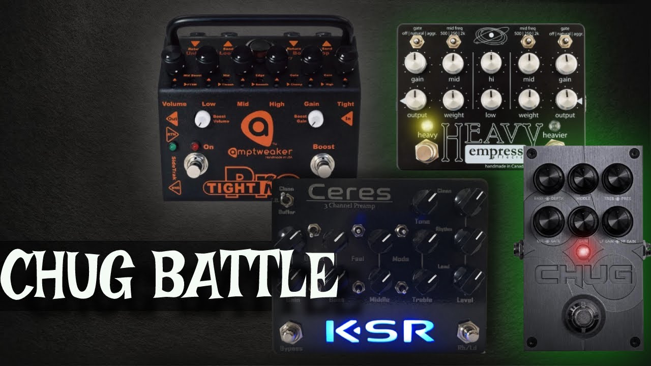 Chug Battle : Chug vs Cerers vs Tight Metal vs Heavy