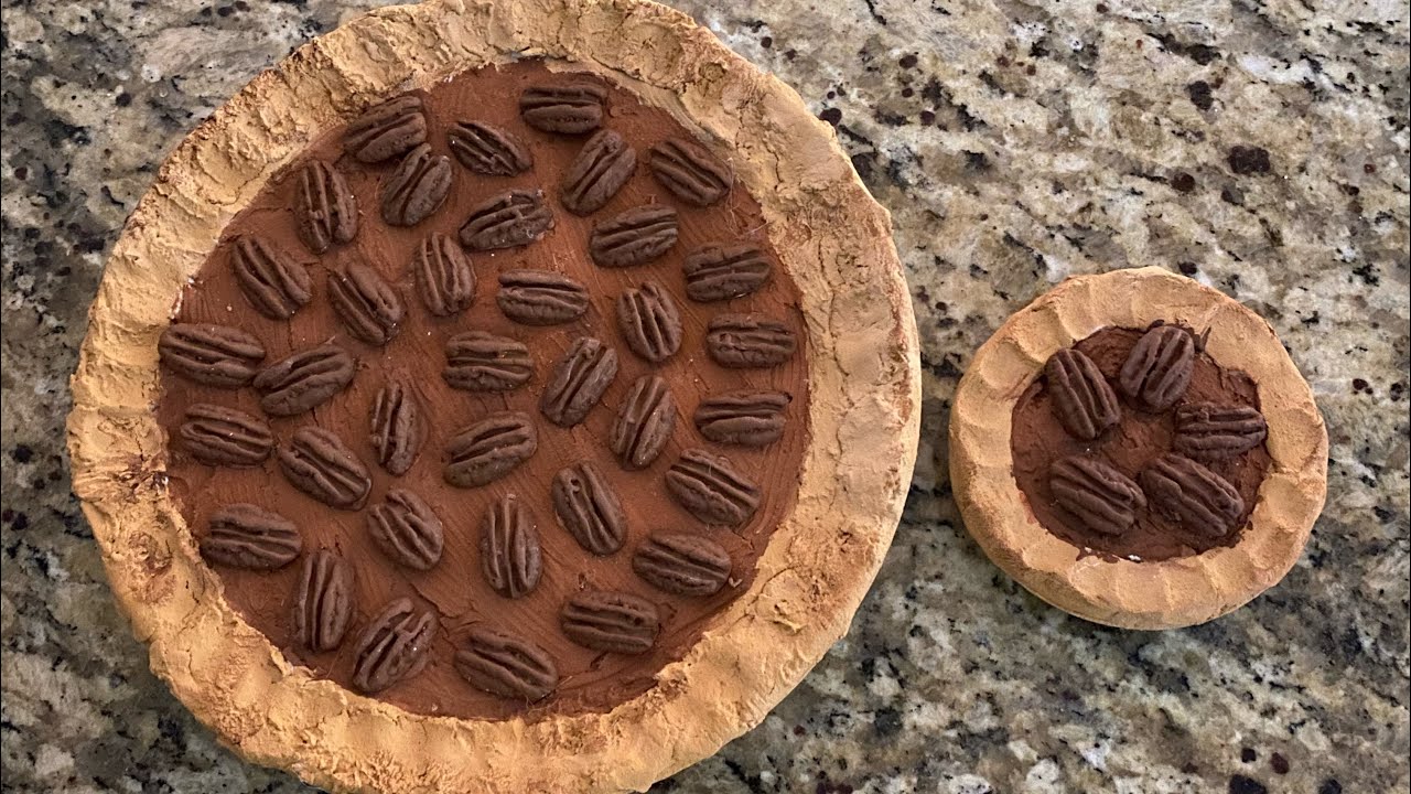 Fall faux food series | Pecan pies