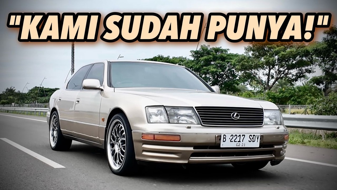 LEXUS LS400 XF20 Gen.2 | Mobil Old Money Mudah Dirawat