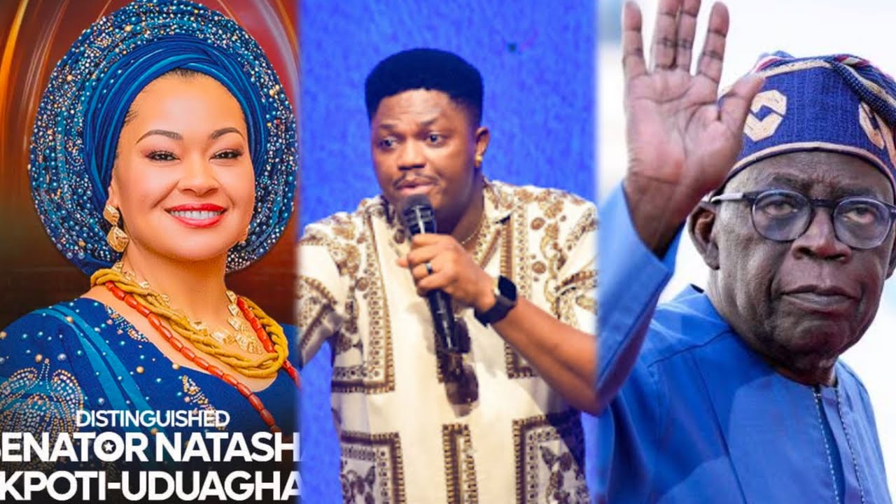 Senator NATASHA and other women on this Table as ATM Comedian joins scatters the Stage