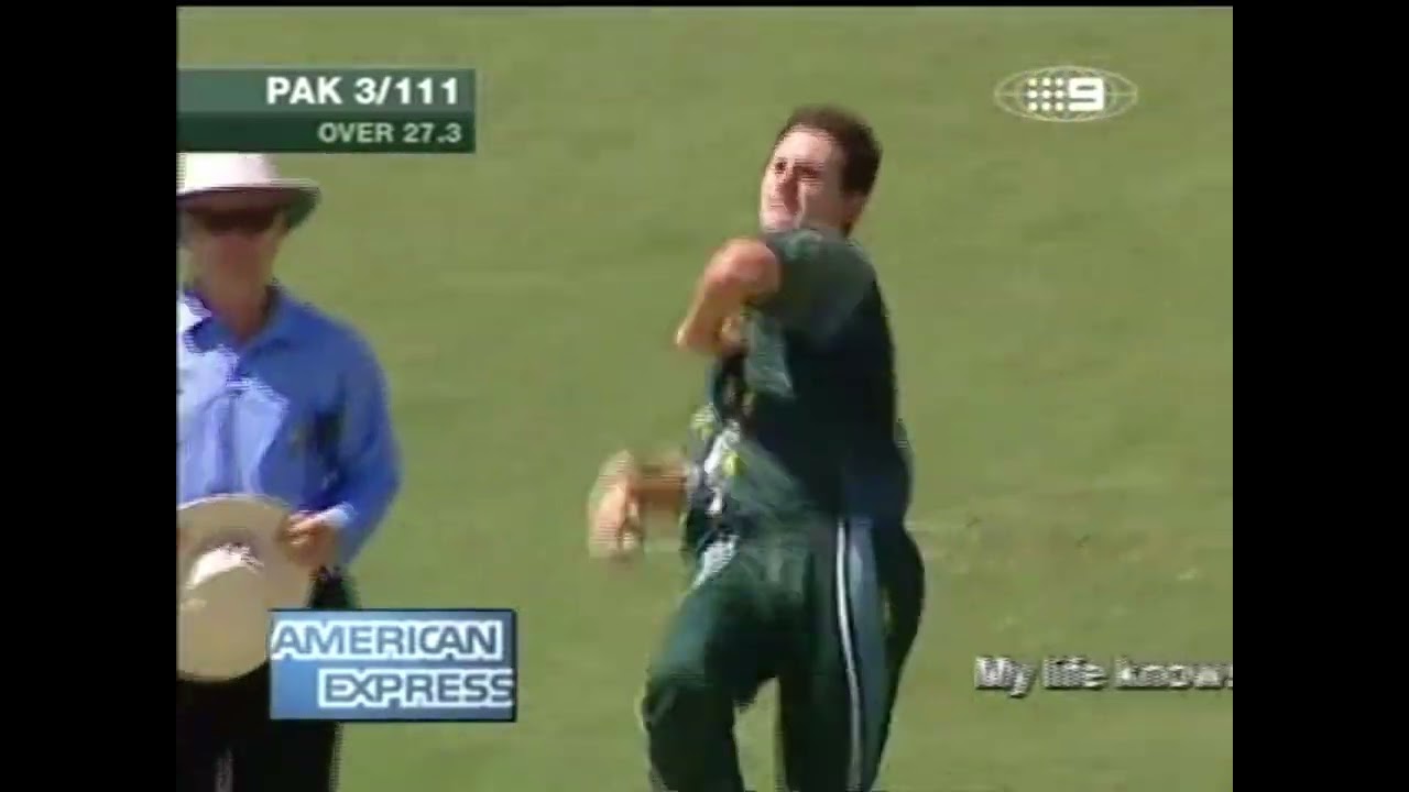 Shaun Tait Gets Inzimam Ul Haq Australia A vs Pakistan 2005