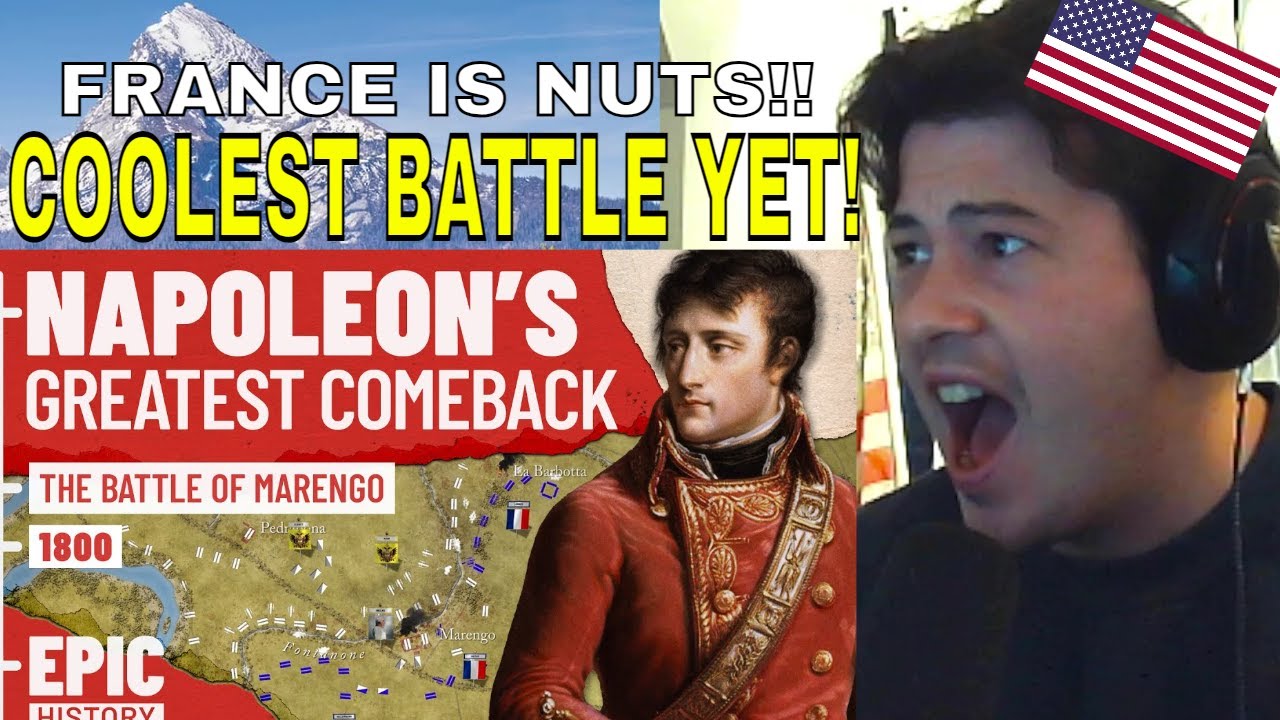 American Reacts Napoleon's Greatest Comeback: The Battle of Marengo