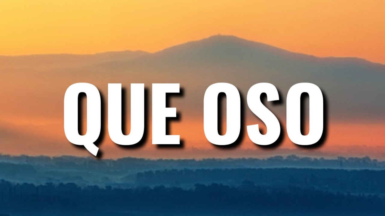 Snow Tha Product - Que Oso (Letra/Lyrics)