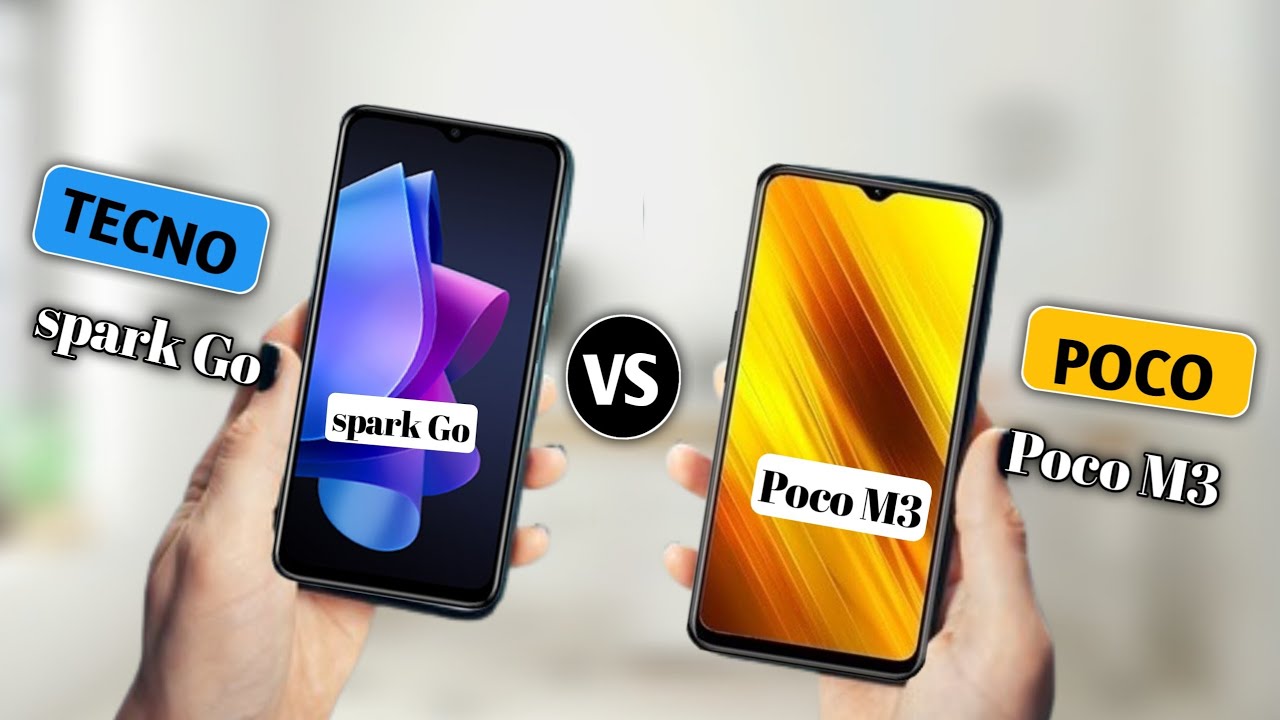 POCO vs TECNO| TECNO Vs Poco full comparison video | spark go Vs m3