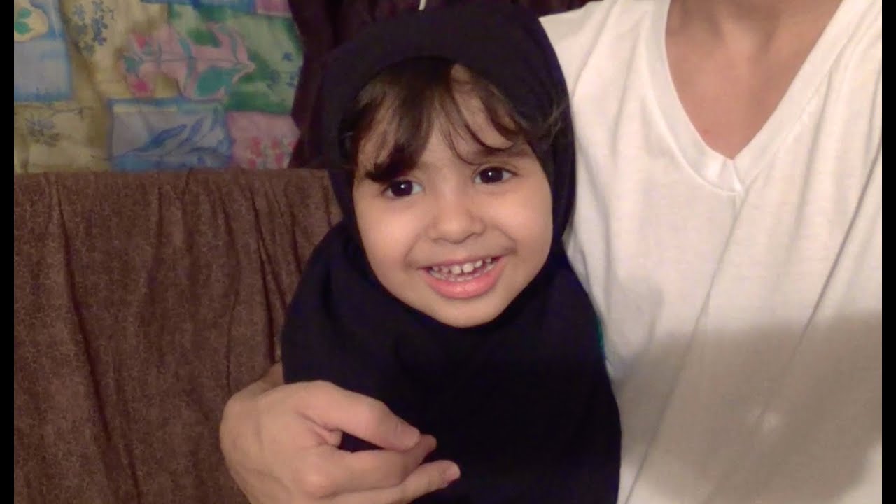 BABY GIVES HIJAB TUTORIAL!
