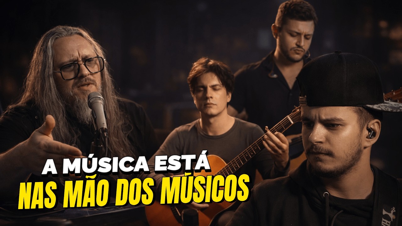 A MÚSICA ESTA NAS MÃOS DOS MÚSICOS! By LEANDRO VOZ.