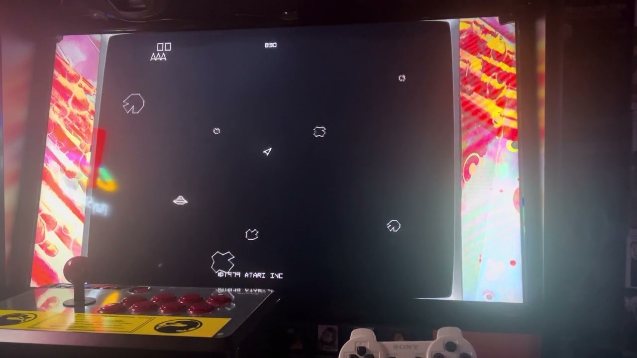 Mapping controls and creating new controls in Mame ( batocera and retropie ) Asteroids