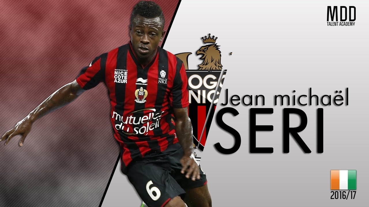 Jean Michaël Seri | Nice | Goals, Skills, Assists | 2016/17 - HD
