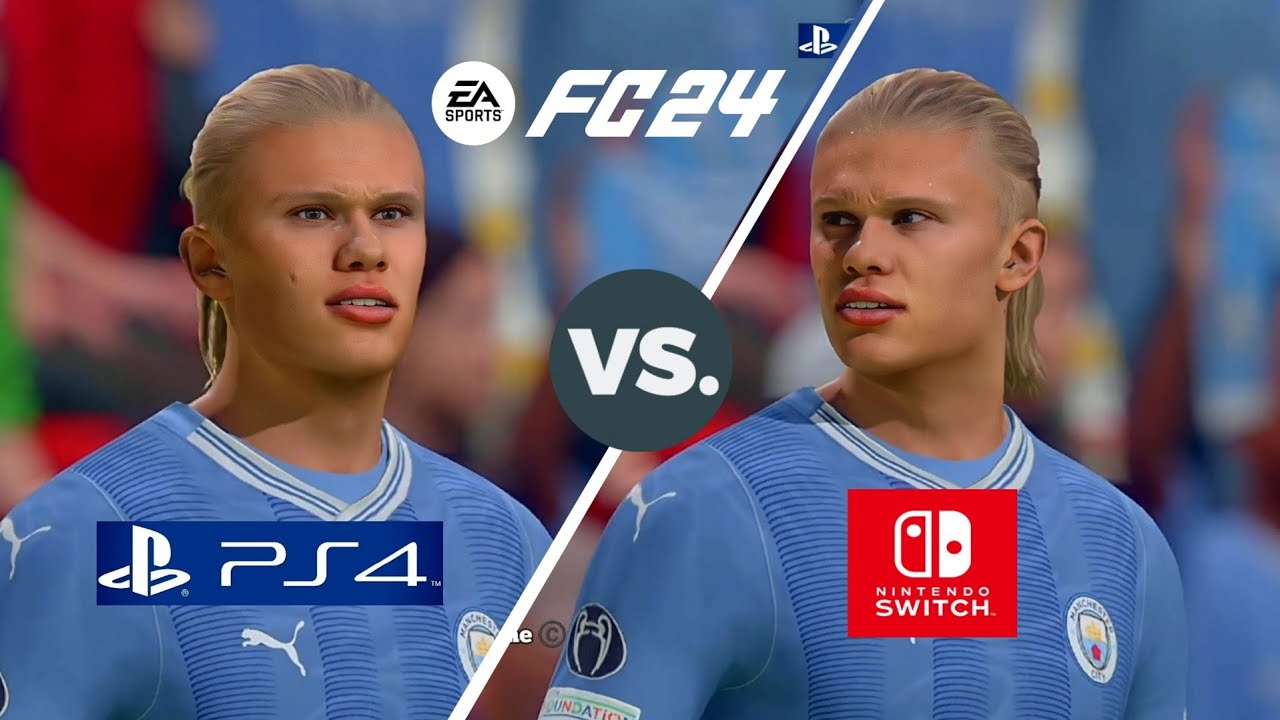 EA FC 24 PS4 против Nintendo Switch