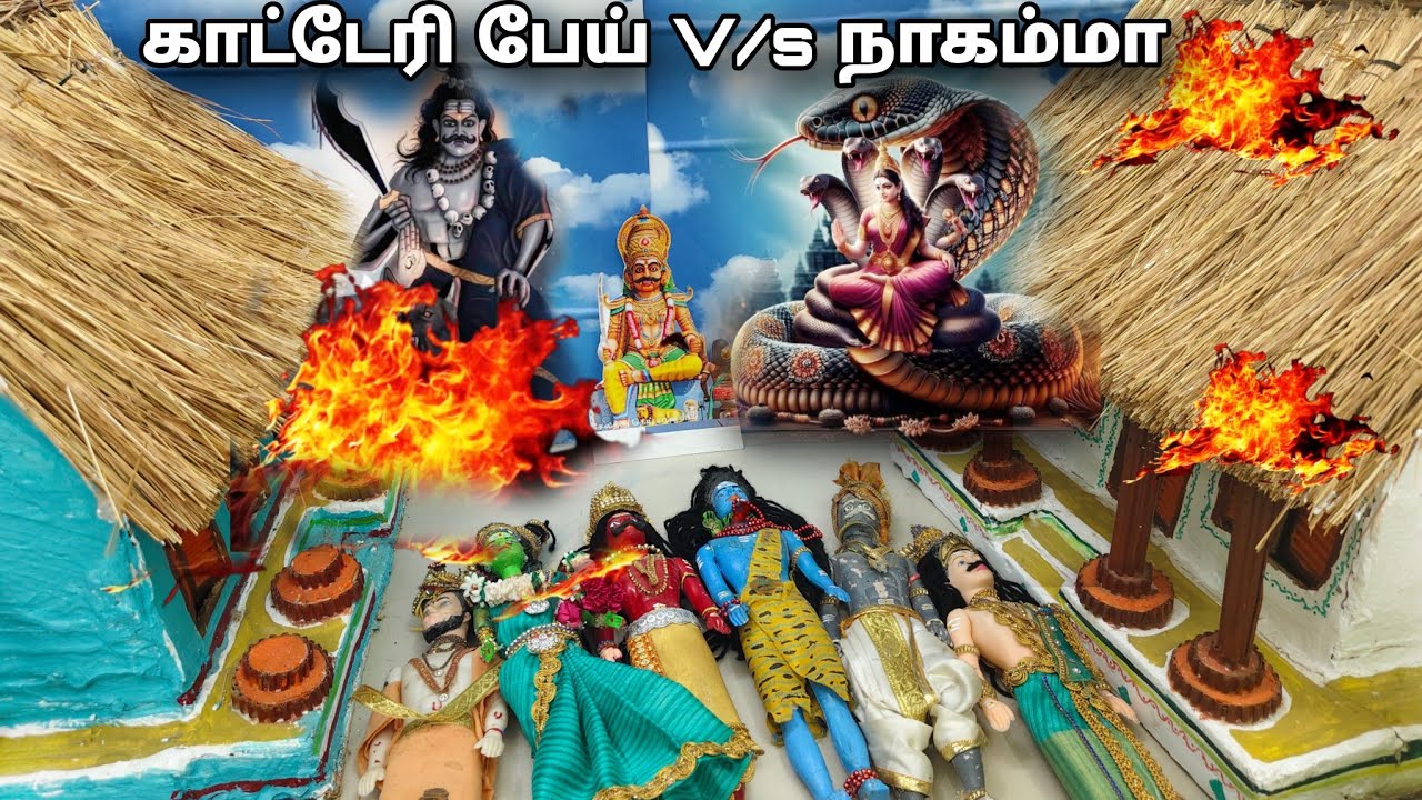 காட்டெருமைக்கும் நாகம்மாவுக்கும் சண்டை வந்துருச்சு| M and K barbies