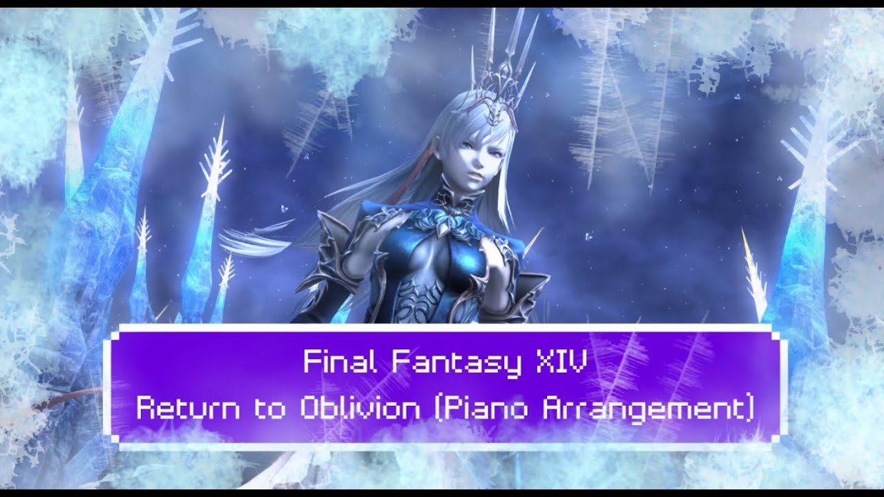 Final Fantasy XIV - Return to Oblivion (Piano Arrangement/Endurance Test)