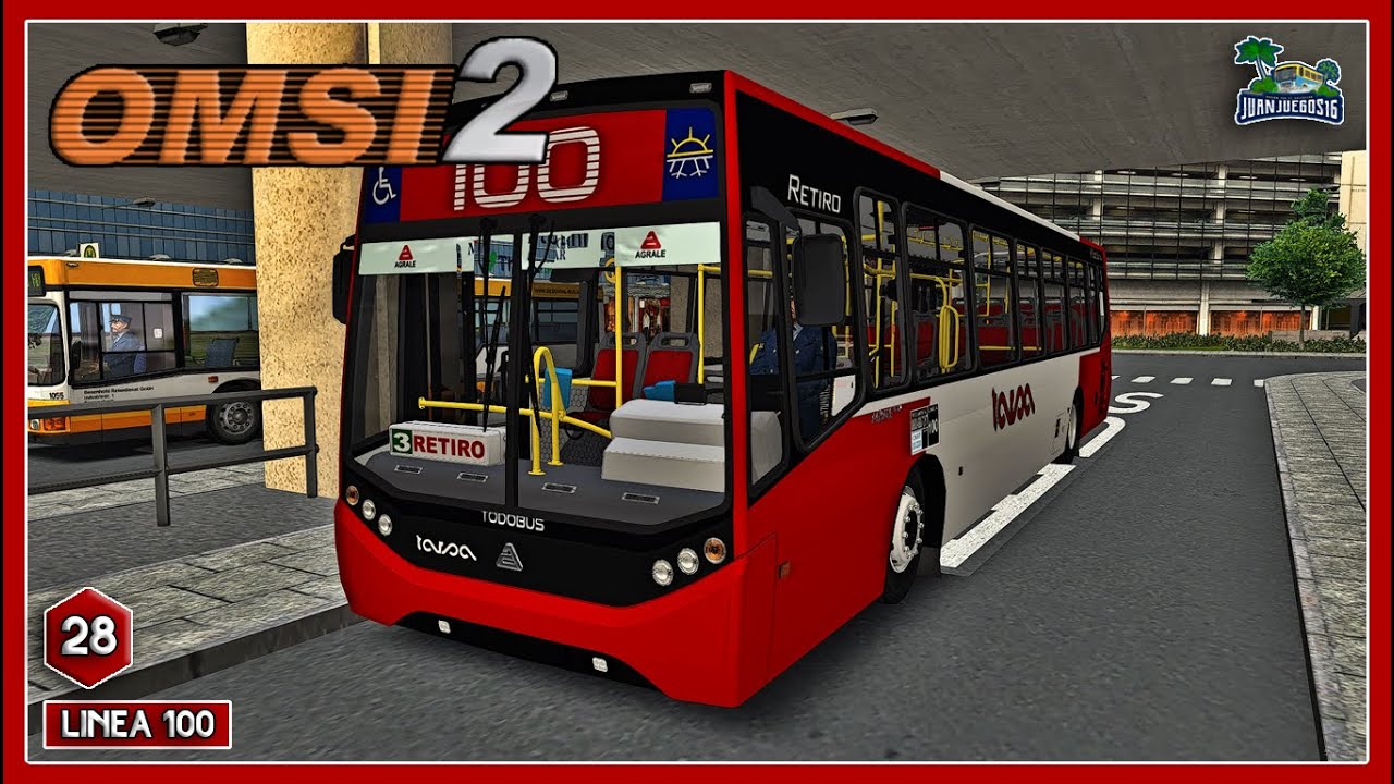 🚌 ¡A 110 POR HORA EN AUTOPISTA! 💀 | Línea 100 | Todo Bus Retiro AGRALE MT 17 | OMSI 2 - #28 🚌