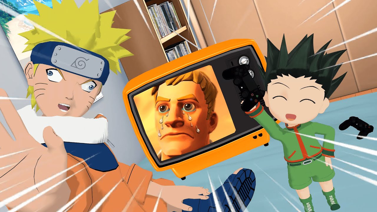 NARUTO ET GON JOUENT A FORNITE !! 💥 🤣 (Ft.DaisukeOfficiel)