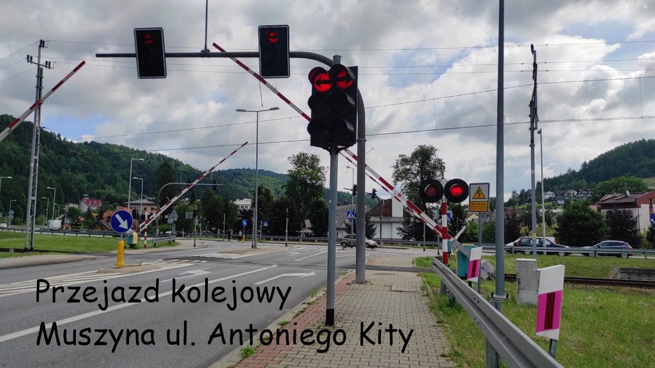 Przejazd kolejowy Muszyna ul. Antoniego Kity