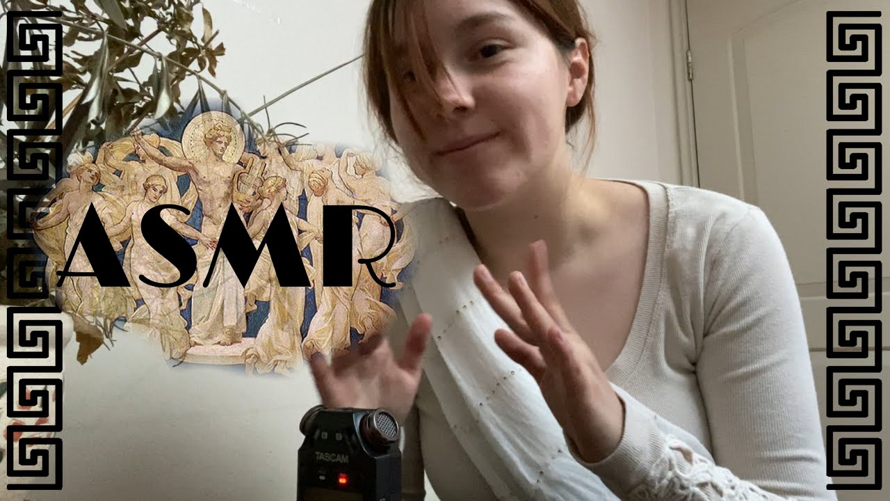 ASMR| Mitología Griega las MUSAS y Las MOIRAS (+ música relajante)