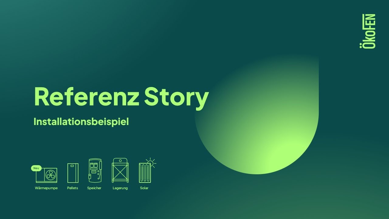 Pelletheizung Referenz Story Installation (ÖkoFEN Compact 2019)