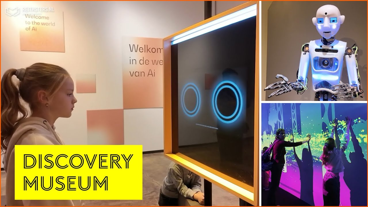 GAAT AI ONZE WERELD VERANDEREN? WIJ BEZOEKEN HET DISCOVERY MUSEUM - VLOG #734